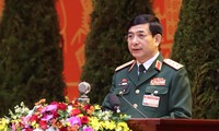 Thượng tướng Phan Văn Giang, Tổng Tham mưu trưởng Quân đội nhân dân Việt Nam, Thứ trưởng Bộ Quốc phòng. Ảnh Như Ý