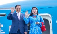Thủ tướng Phạm Minh Chính và phu nhân lên đường thăm chính thức Hàn Quốc