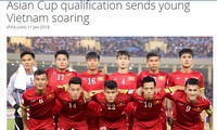 Hình ảnh đội tuyển Việt Nam trên trang chủ FIFA