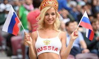 Nữ CĐV Nga quyến rũ nhất World Cup là sao phim... khiêu dâm?