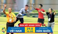 Xem Olympic Việt Nam đấu Hàn Quốc trên kênh nào nhanh nhất?