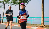 Nữ vận động viên đặc biệt tại Tiền Phong Marathon 2019