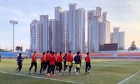 U23 Việt Nam đá giao hữu với đội hạng Ba Hàn Quốc
