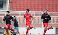 Tuyển U23 Việt Nam tập buổi đầu tại TP.HCM