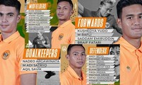 Đội hình tuyển Malaysia gồm nhiều gương mặt trẻ