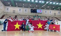 ĐT Futsal Việt Nam ăn mừng có vé dự World Cup
