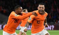 Hà Lan toàn thắng 3 trận ở vòng bảng EURO 2020