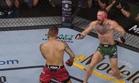 McGregor gày gập chân trong cuộc đối đầu với Poirier 