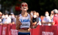 Lần thứ 3 chạy marathon, VĐV người Mỹ &apos;ẵm&apos; luôn huy chương Olympic 