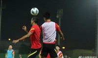 Đội tuyển Trung Quốc quyết có điểm trước Việt Nam 