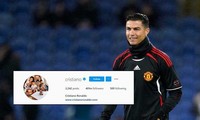Ronaldo kiếm tiền từ mạng xã hội nhiều gấp 3 lần lương đá cho MU 