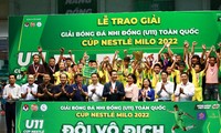 SLNA vô địch giải bóng đá U11 toàn quốc