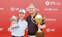 Joel Troy và Lina Kim lên ngôi vô địch ở các nội dung nam, nữ giải golf DNSE Vietnam Open 2022.