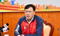 Ông Đặng Hà Việt, trưởng đoàn thể thao Việt Nam tại SEA Games 32. Ảnh: Quý Lượng