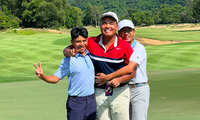 Hình ảnh xúc động của các golfer nhí tại VGA Junior Tour 