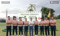 Đội tuyển golf Việt Nam dẫn đầu giải nghiệp dư đồng đội Đông Nam Á 2023 