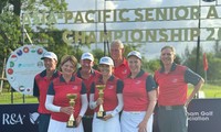Đoàn Úc bảo vệ thành công ngôi vô địch giải golf nghiệp dư Trung cao niên châu Á - Thái Bình Dương 2023 