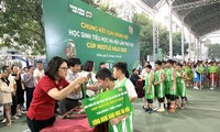 Giải bóng rổ học sinh tiểu học Hà Nội vinh danh hai nhà vô địch