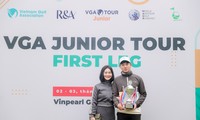 Đoàn Uy bảo vệ thành công ngôi vô địch chặng 1 VGA Junior Tour