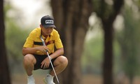 Nguyễn Anh Minh đồng hạng 4 sau vòng 1 giải Taiwan Amateur Golf Championship 2024. Ảnh: VGA