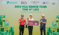 Nguyễn Viết Gia Hân lần đầu vô địch VGA Junior Tour