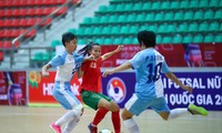 Giải futsal nữ VĐQG 2024: Thái Sơn Nam TP.HCM xây chắc ngôi đầu