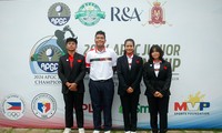 Đội tuyển golf Việt Nam tụt hạng tại APGC Junior Championship 