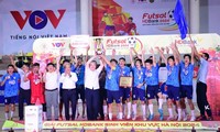 Đại học Kinh tế Kỹ thuật Công nghiệp vô địch giải futsal sinh viên Hà Nội 2024 