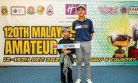 Nguyễn Anh Minh lọt top 2 vòng khai màn Malaysian Amateur Open 2024 