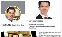 Hình ảnh của "bác sĩ Khoa" kute thực ra là bác sĩ Toh Wei Seong làm việc tại đại học NUHS bên Singapore