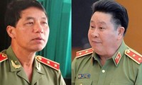 2 cựu Thứ trưởng Bộ Công an Trần Việt Tân (trái) và Bùi Văn Thành.