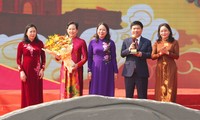 Phó Chủ tịch nước Võ Thị Ánh Xuân dự lễ khai hội chùa Tam Chúc