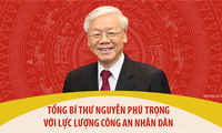 Tổng Bí thư Nguyễn Phú Trọng với lực lượng Công an Nhân dân