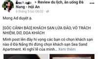 Nhận tiền đặt phòng rồi cho người khác thuê, một khách sạn ở Đà Nẵng phải xin lỗi khách