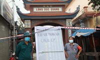 Một làng ở huyện Việt Yên (Bắc Giang) lập chốt kiểm soát dịch