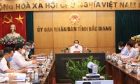 Phó Thủ tướng Lê Văn Thành làm việc tại Bắc Giang