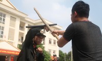 Cảnh sát cơ động Bắc Giang luyện tập phương án bảo vệ SEA Games 31