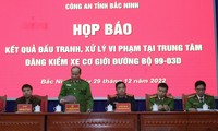 Công an tỉnh Bắc Ninh thông tin về vụ án ở Trung tâm đăng kiểm 99 – 03D