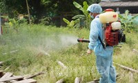 Cơ quan chức năng tỉnh Bắc Ninh phun hóa chất phòng chống dịch bệnh