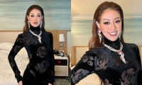 Hoa hậu Khánh Vân lần đầu mặc váy dạ hội tại Miss Universe, nhận nhiều ý kiến trái chiều