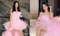 Hoa hậu Lương Thùy Linh khoe bộ ảnh chụp tại nhà, lộng lẫy như công chúa đón tuổi 21
