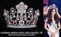 Vương miện cuộc thi Miss International 2022 được lấy cảm hứng từ vẻ đẹp của hoa anh đào