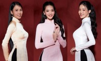 Top 35 Hoa hậu Việt Nam 2022: Ảnh áo dài đẹp thanh thuần của các thí sinh khu vực phía Nam