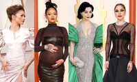 Thảm đỏ Oscar 2023: Rihanna khoe bụng bầu, Phạm Băng Băng lấn át dàn sao Hollywood