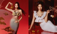 Ngắm Hoa hậu Thùy Tiên đầy huyền ảo trong bộ ảnh đón Trung Thu độc đáo