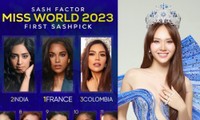 Sash Factor dự đoán Miss World 2023: Hoa hậu Mai Phương không có tên trong Top 20