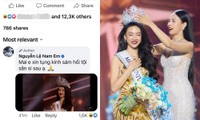 Nam Em đăng status bức xúc sau khi Nam Anh trượt Top 5 Miss Universe Vietnam 2023