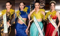 Dàn thí sinh đầu tiên của Miss Grand International 2023 đổ bộ, ai nổi nhất ở sân bay? 