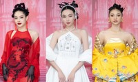 Hoa hậu Hòa bình Quốc tế 2023: Thùy Tiên, Minh Kiên hóa &quot;tiên nữ&quot; trên thảm đỏ