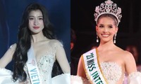 Điểm chung bất ngờ ở trang phục dạ hội của Phương Nhi và tân Miss International 2023